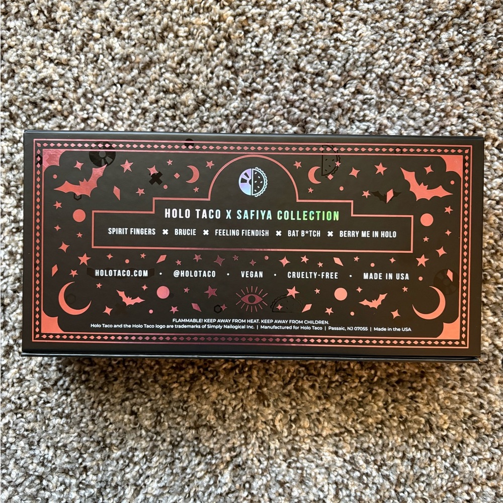 Safiya x Holo Taco full nail polish set + collection box - Picture 3 of 11